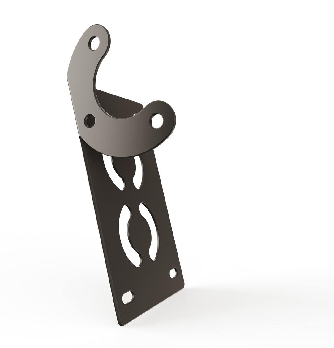 Custom Part Multi Fit Vertical License plate bracket