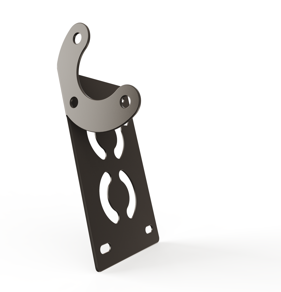 Custom Part Multi Fit Vertical License plate bracket