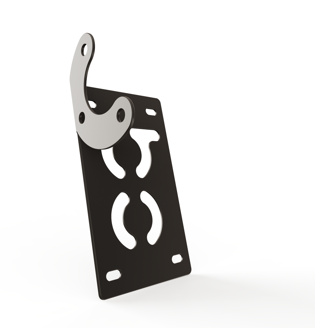 Custom Part Multi Fit Vertical License plate bracket