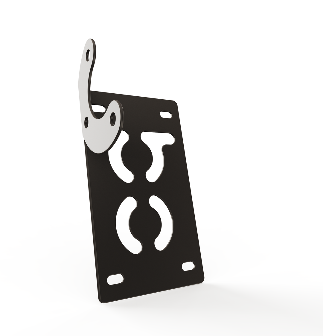 Custom Part Multi Fit Vertical License plate bracket