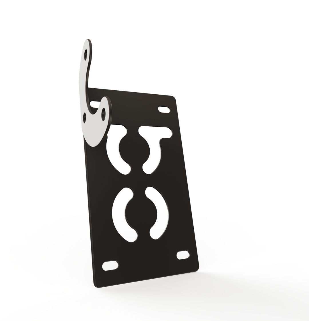 Custom Part Multi Fit Vertical License plate bracket