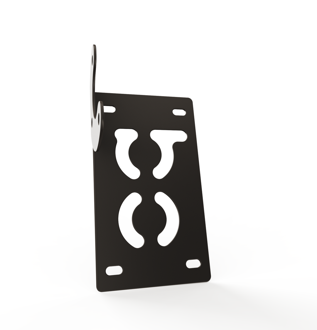 Custom Part Multi Fit Vertical License plate bracket