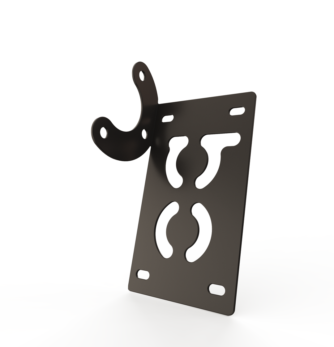 Custom Part Multi Fit Vertical License plate bracket