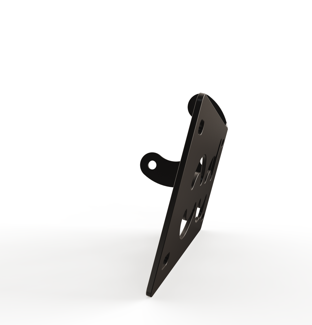 Custom Part Multi Fit Horizontal License plate bracket