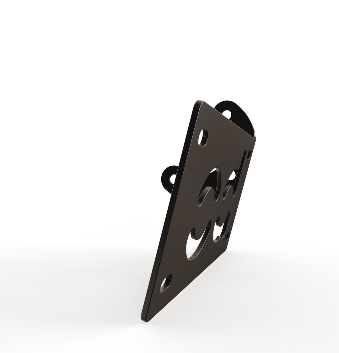 Custom Part Multi Fit Horizontal License plate bracket