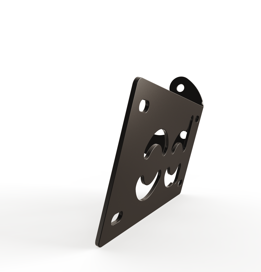 Custom Part Multi Fit Horizontal License plate bracket
