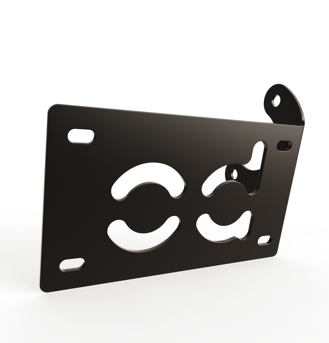 Custom Part Multi Fit Horizontal License plate bracket