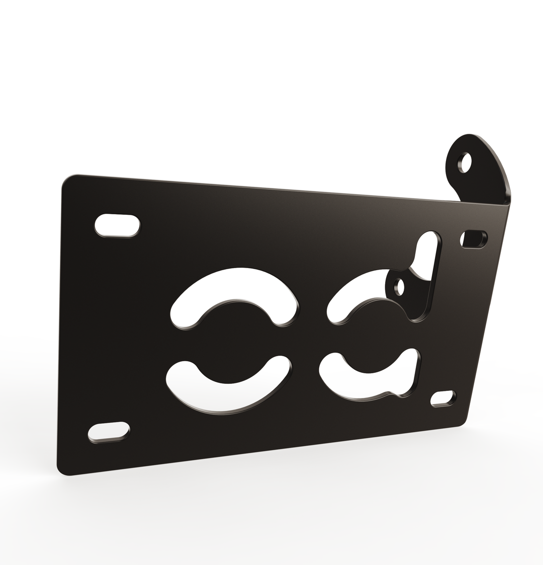 Custom Part Multi Fit Horizontal License plate bracket