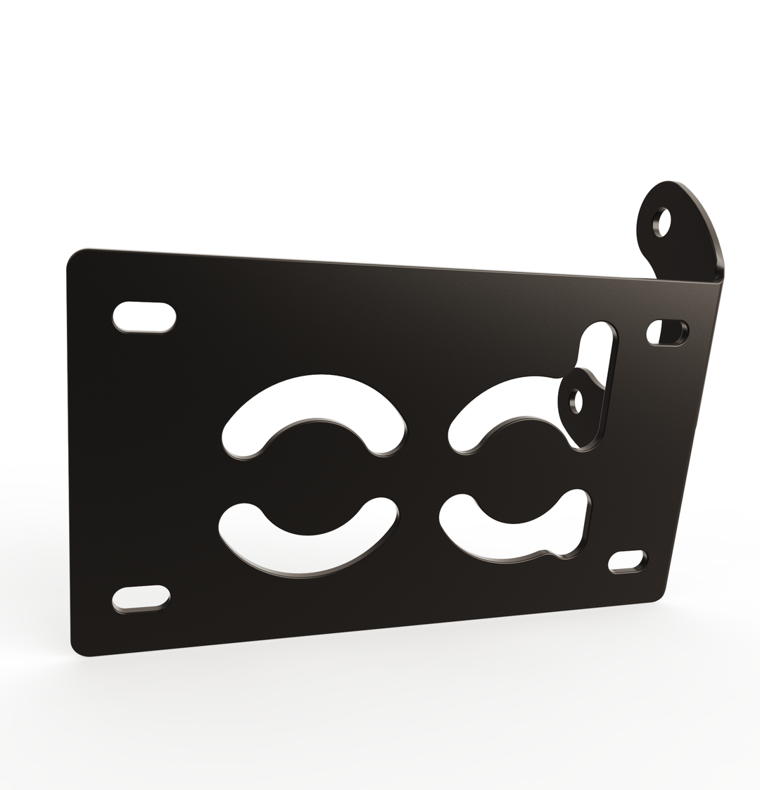Custom Part Multi Fit Horizontal License plate bracket