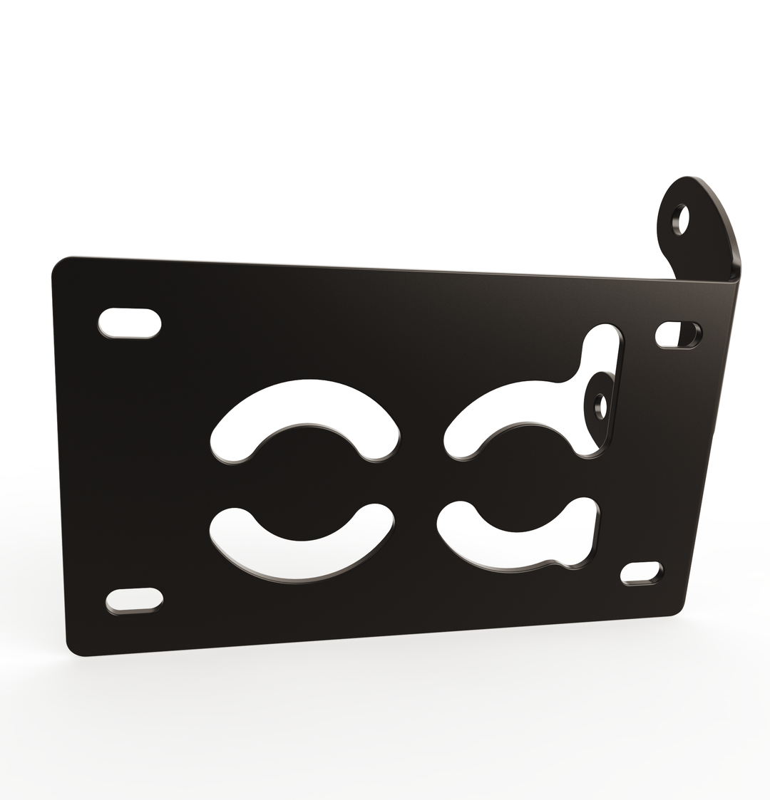 Custom Part Multi Fit Horizontal License plate bracket