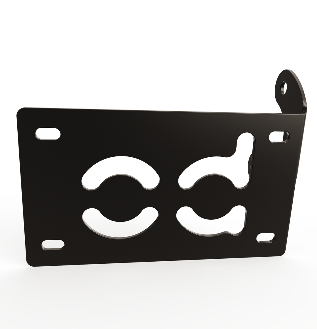 Custom Part Multi Fit Horizontal License plate bracket