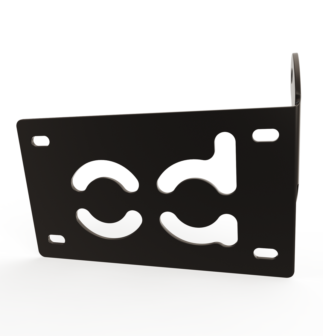 Custom Part Multi Fit Horizontal License plate bracket