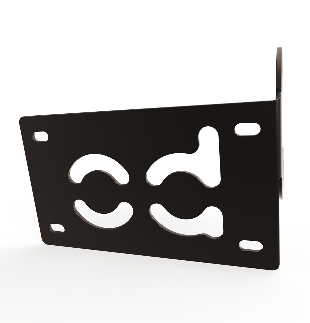 Custom Part Multi Fit Horizontal License plate bracket