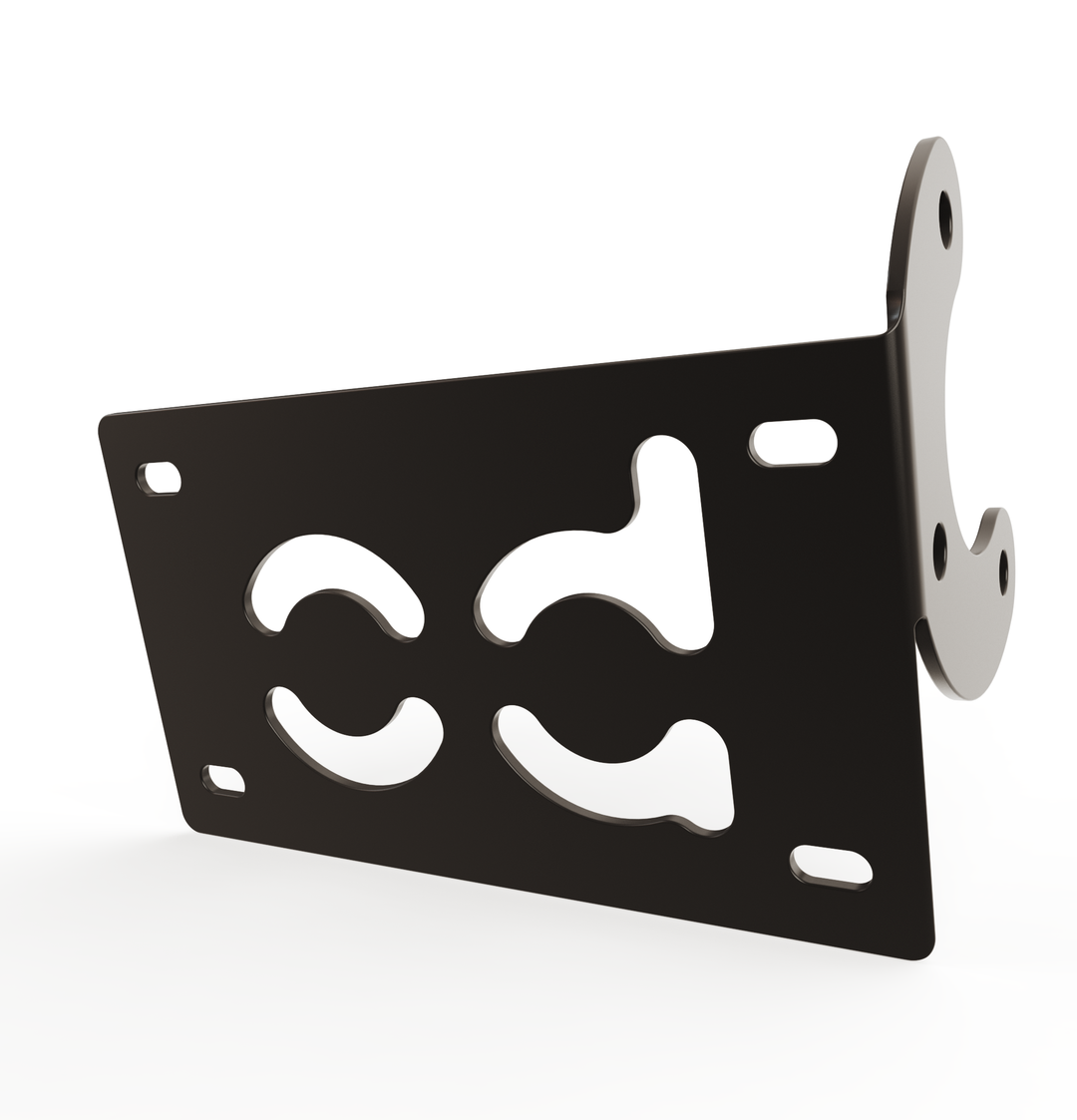 Custom Part Multi Fit Horizontal License plate bracket