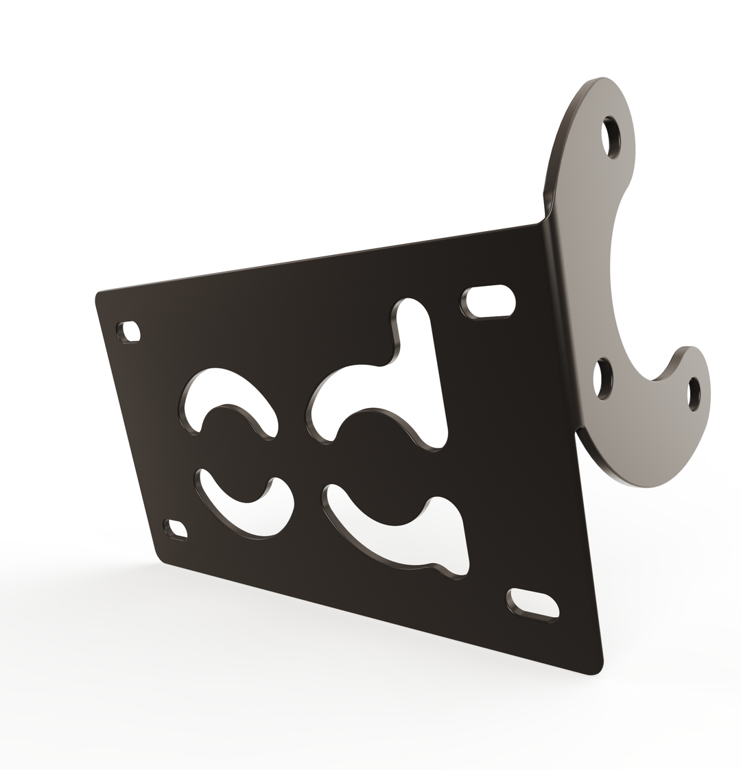 Custom Part Multi Fit Horizontal License plate bracket