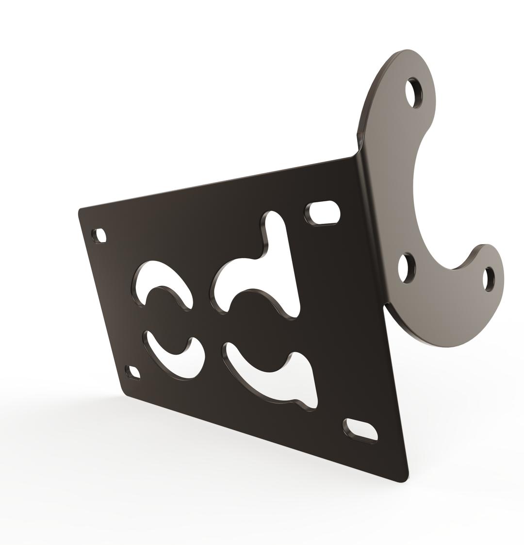 Custom Part Multi Fit Horizontal License plate bracket