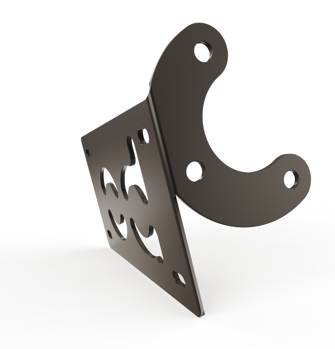 Custom Part Multi Fit Horizontal License plate bracket