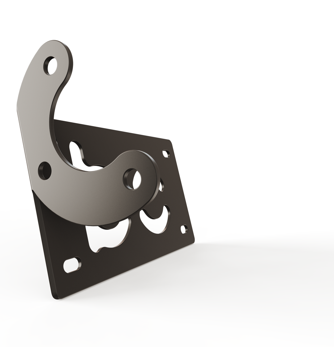 Custom Part Multi Fit Horizontal License plate bracket