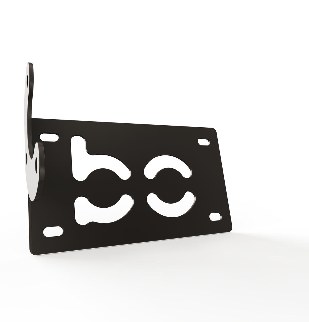 Custom Part Multi Fit Horizontal License plate bracket