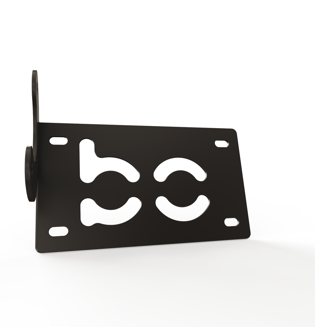 Custom Part Multi Fit Horizontal License plate bracket