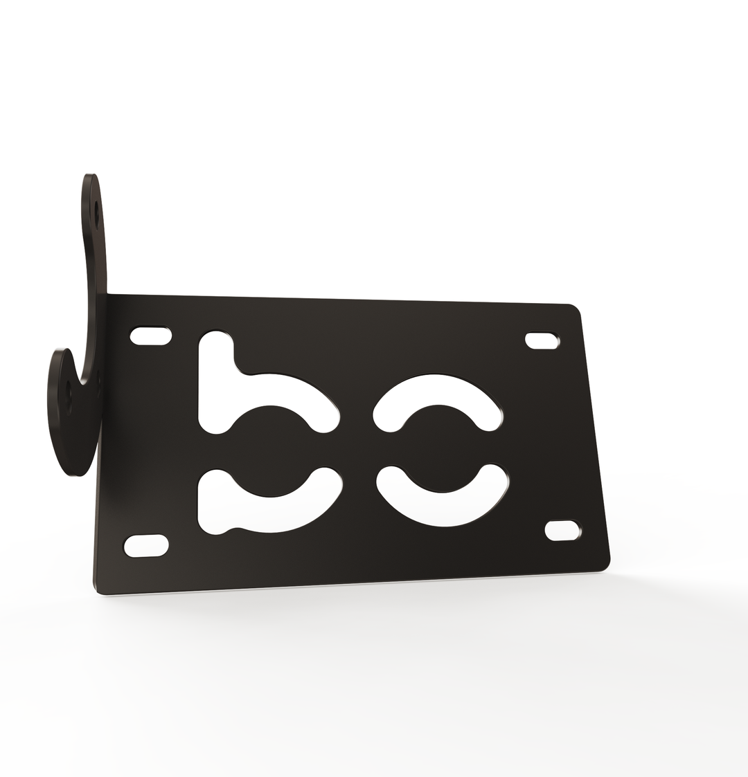 Custom Part Multi Fit Horizontal License plate bracket