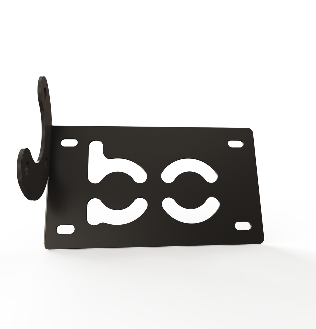 Custom Part Multi Fit Horizontal License plate bracket