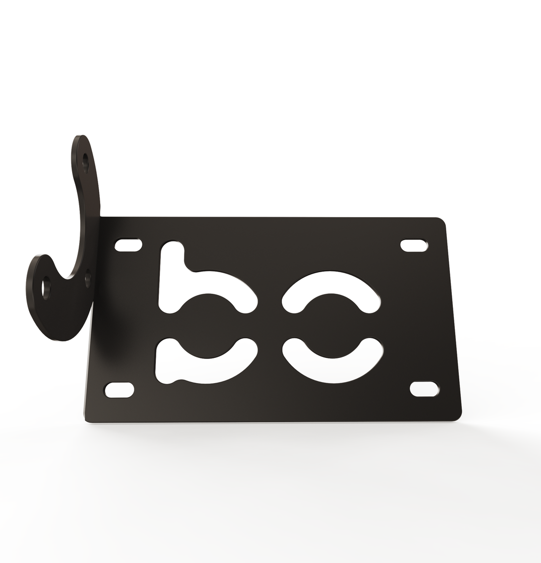 Custom Part Multi Fit Horizontal License plate bracket