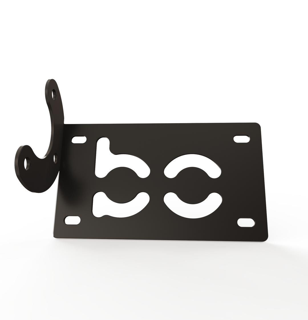 Custom Part Multi Fit Horizontal License plate bracket