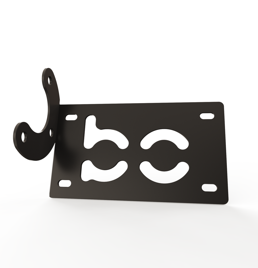 Custom Part Multi Fit Horizontal License plate bracket
