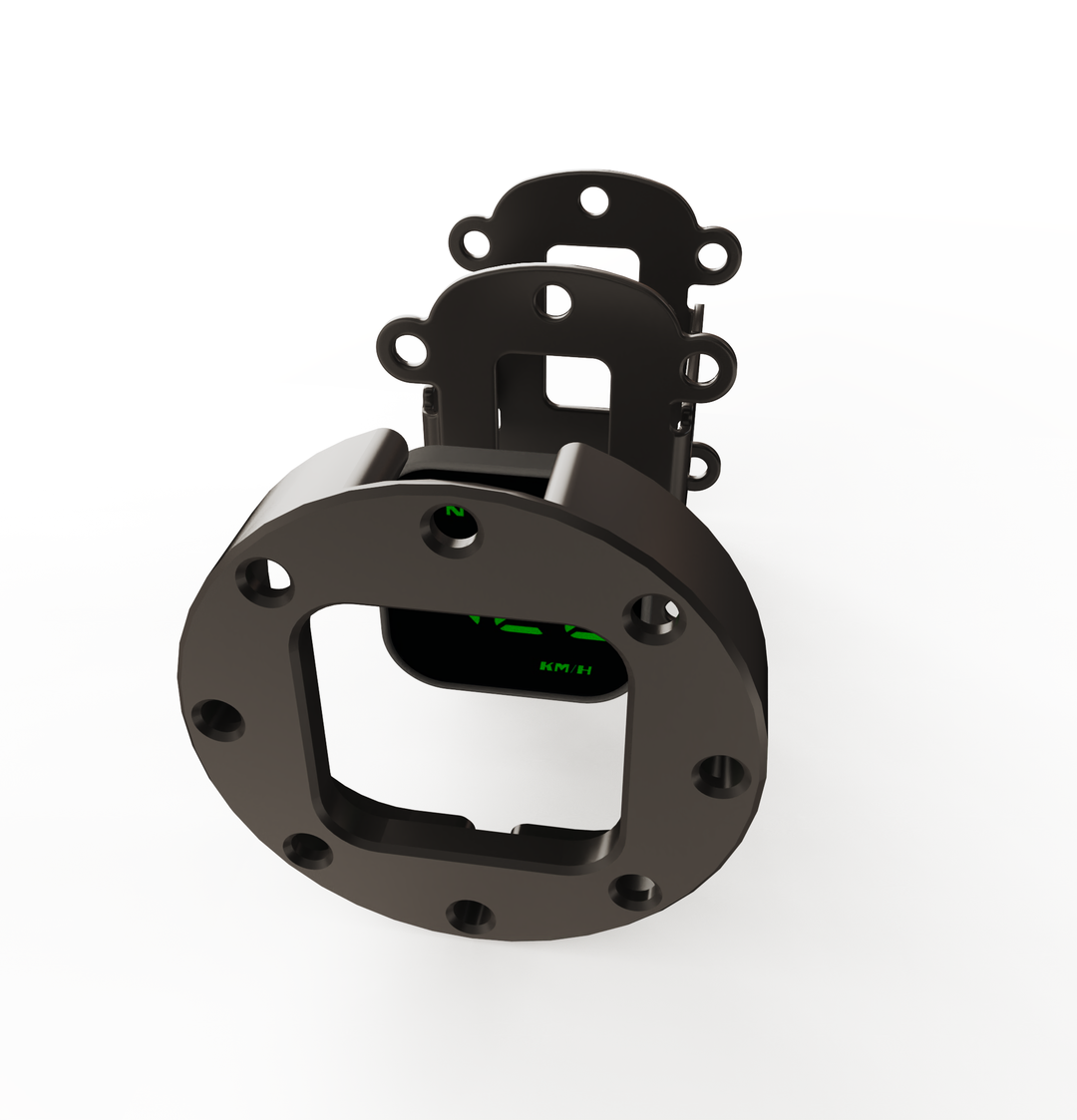 Digital GPS Speedometer Speedo Relocation Holder Bracket