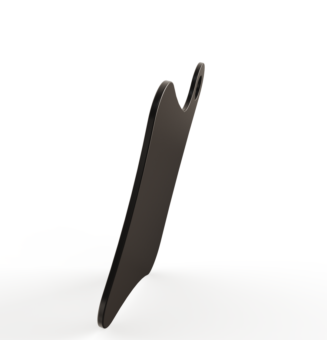 Motorcycle Inspection License Plate 11 gauge / powder coated