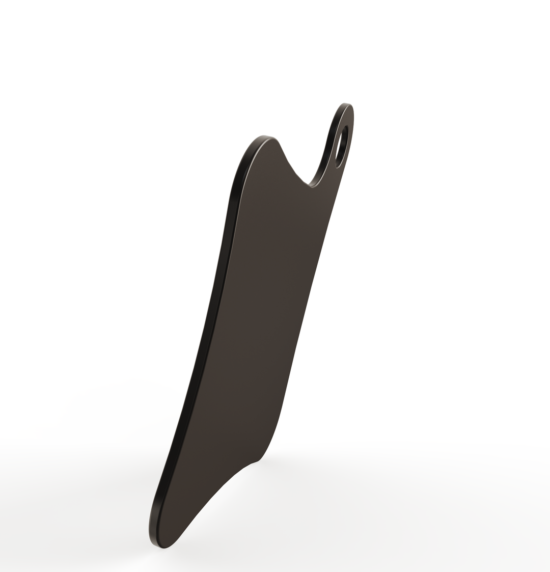 Motorcycle Inspection License Plate 11 gauge / powder coated