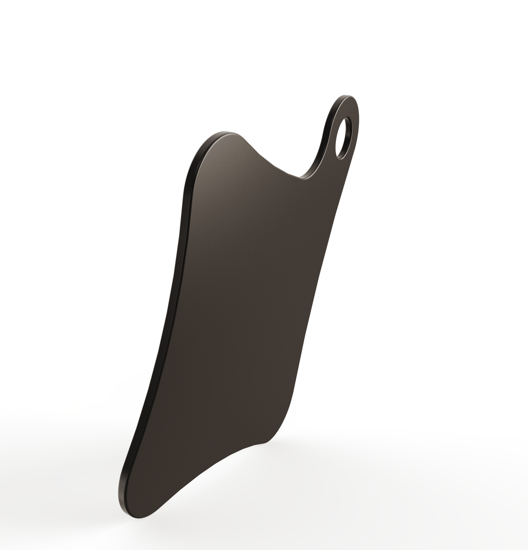 Motorcycle Inspection License Plate 11 gauge / powder coated