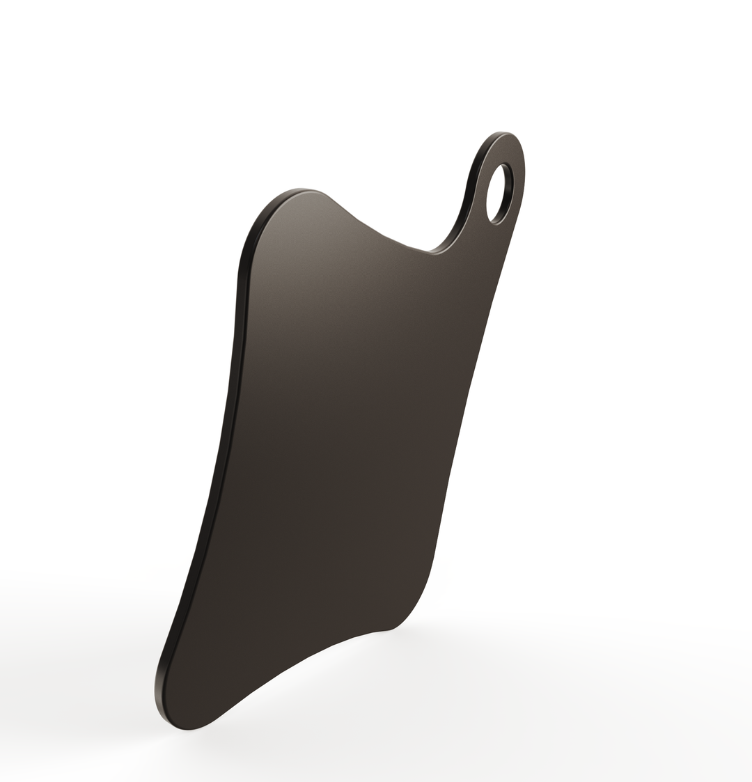 Motorcycle Inspection License Plate 11 gauge / powder coated