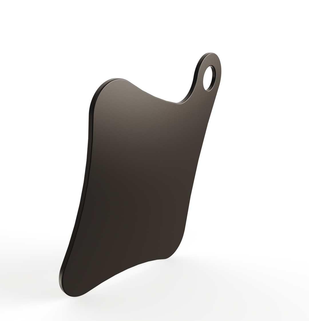 Motorcycle Inspection License Plate 11 gauge / powder coated