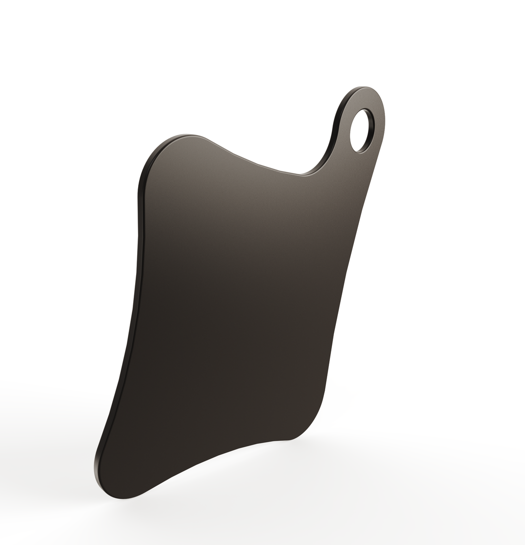 Motorcycle Inspection License Plate 11 gauge / powder coated