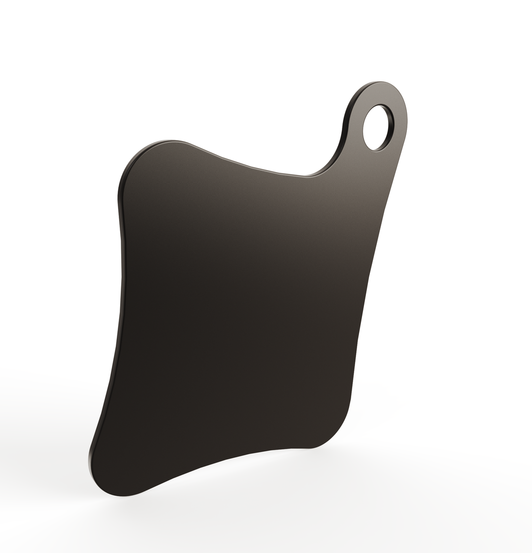 Motorcycle Inspection License Plate 11 gauge / powder coated