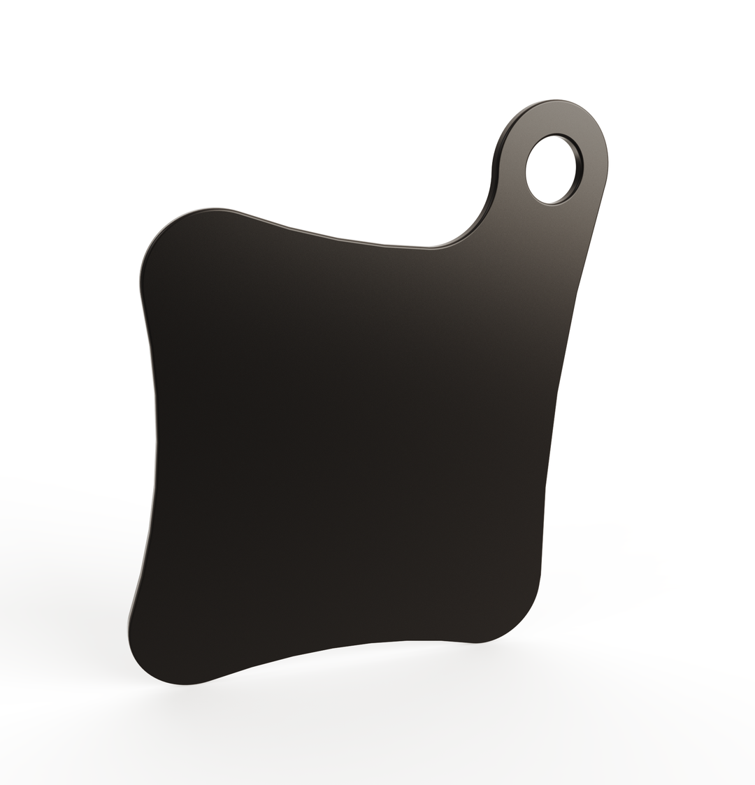 Motorcycle Inspection License Plate 11 gauge / powder coated