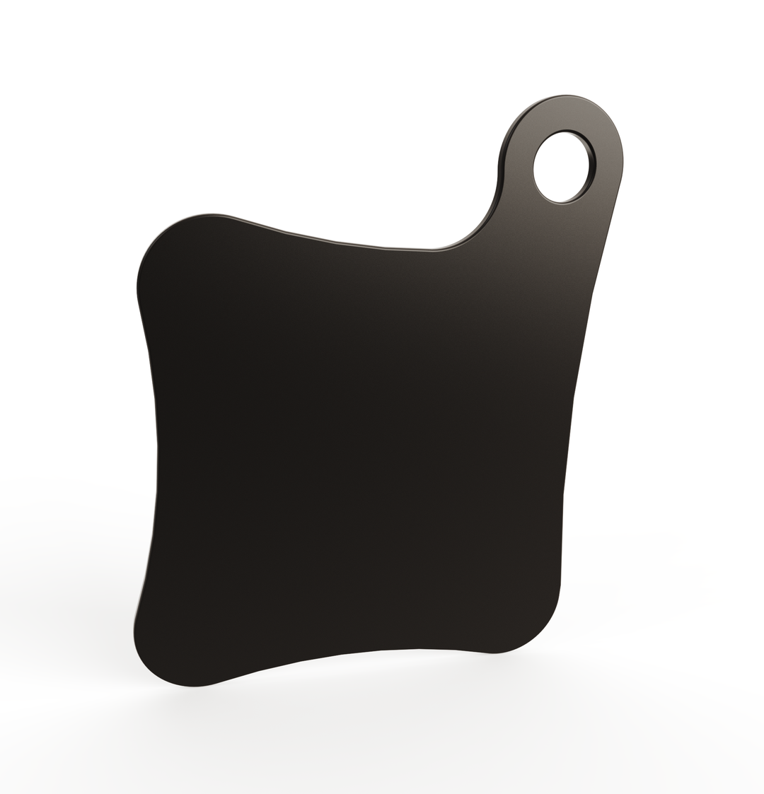 Motorcycle Inspection License Plate 11 gauge / powder coated