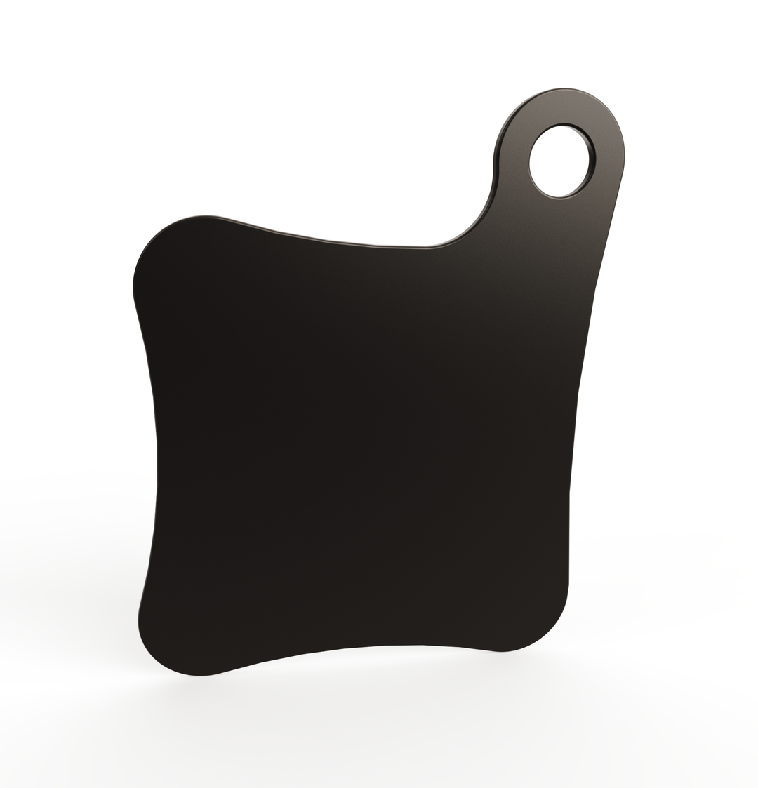 Motorcycle Inspection License Plate 11 gauge / powder coated