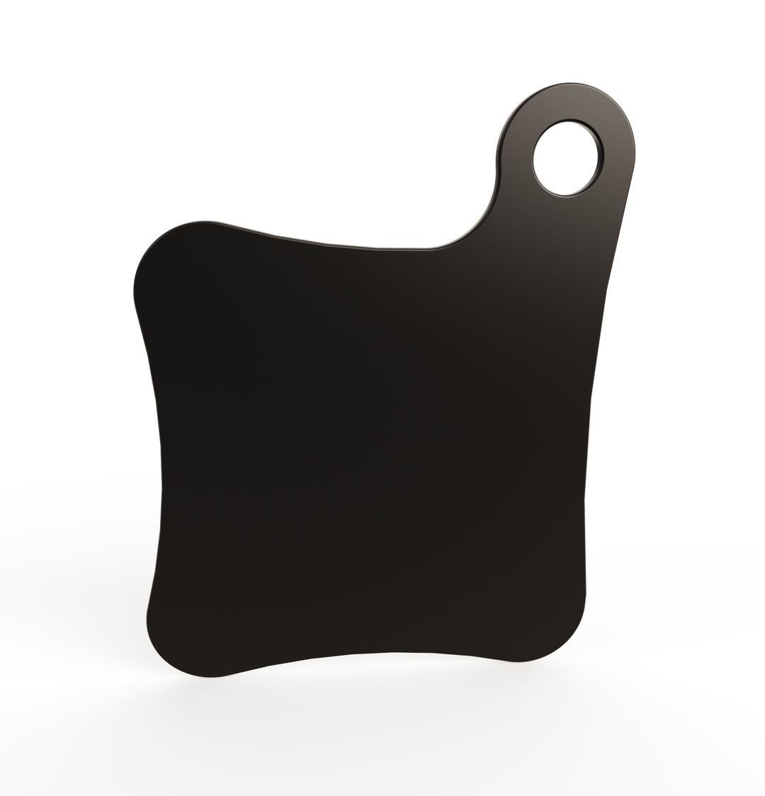 Motorcycle Inspection License Plate 11 gauge / powder coated