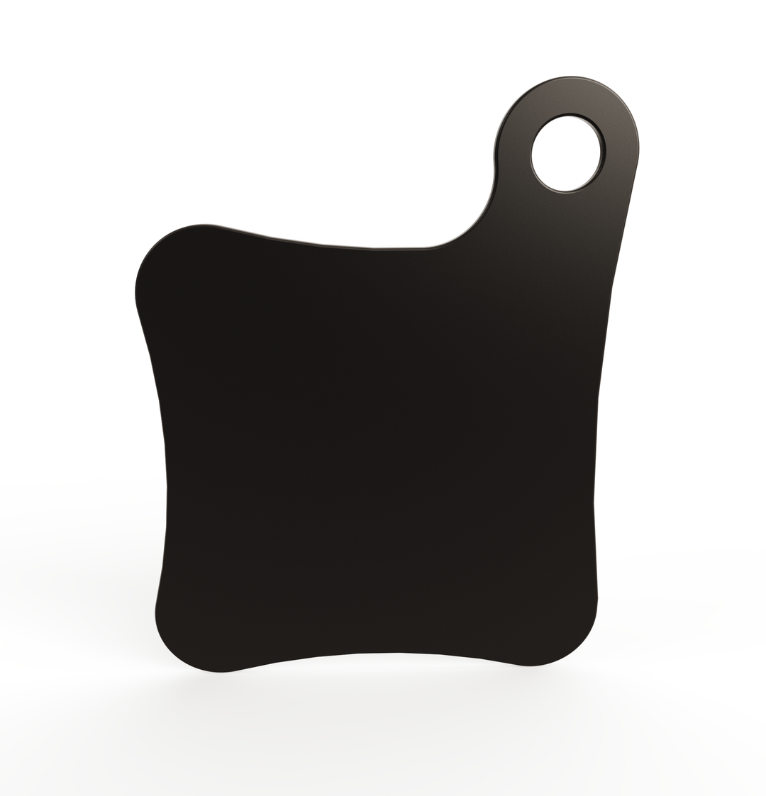 Motorcycle Inspection License Plate 11 gauge / powder coated