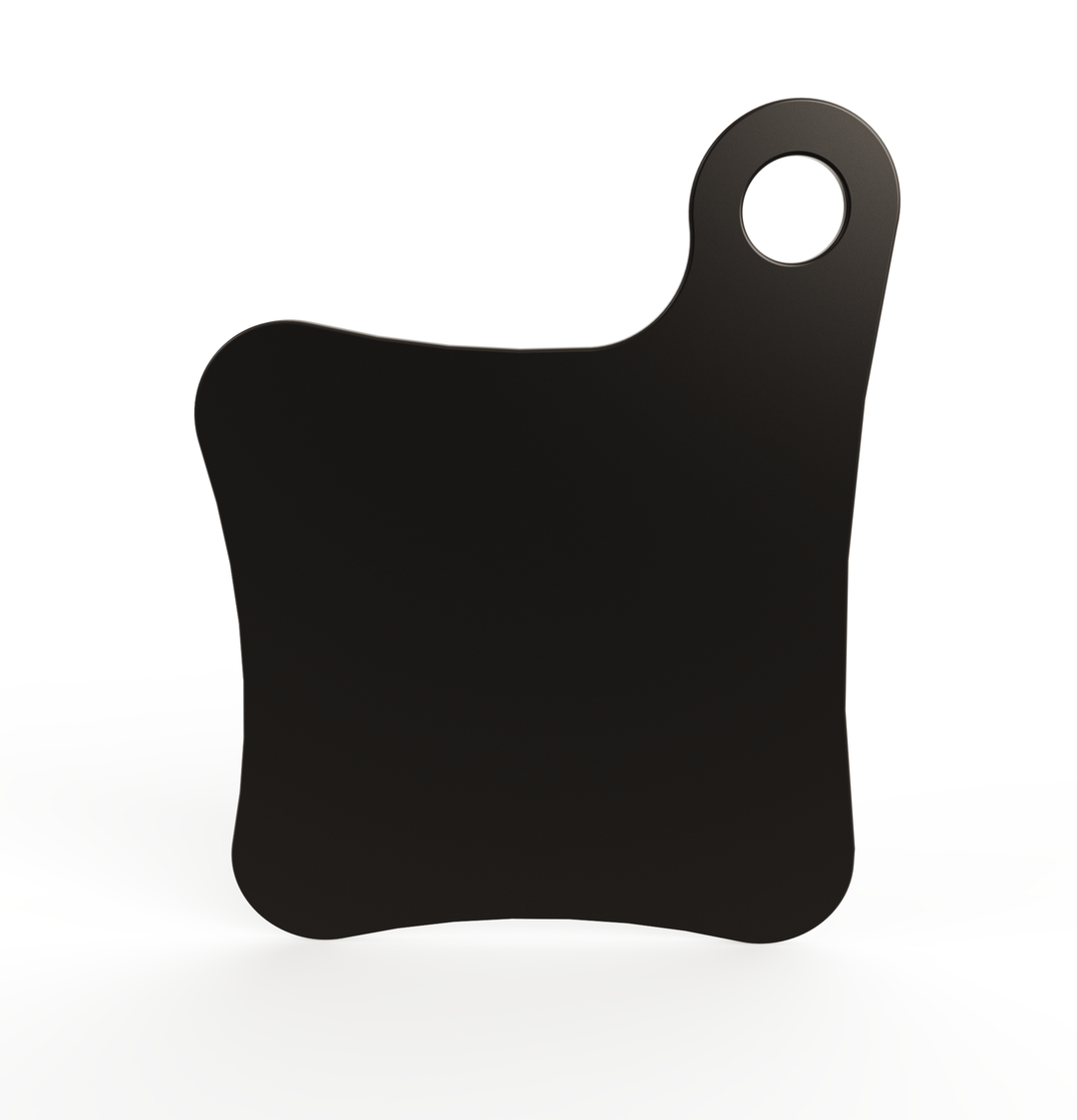 Motorcycle Inspection License Plate 11 gauge / powder coated