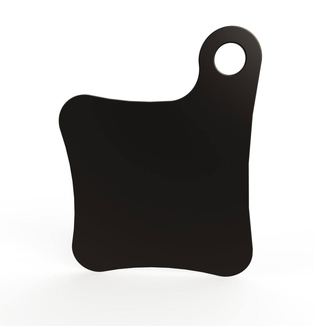 Motorcycle Inspection License Plate 11 gauge / powder coated