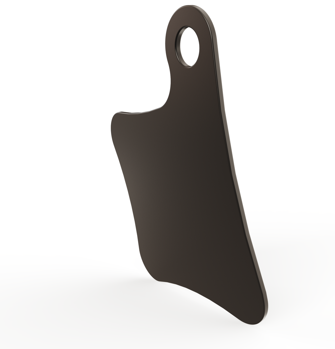 Motorcycle Inspection License Plate 11 gauge / powder coated