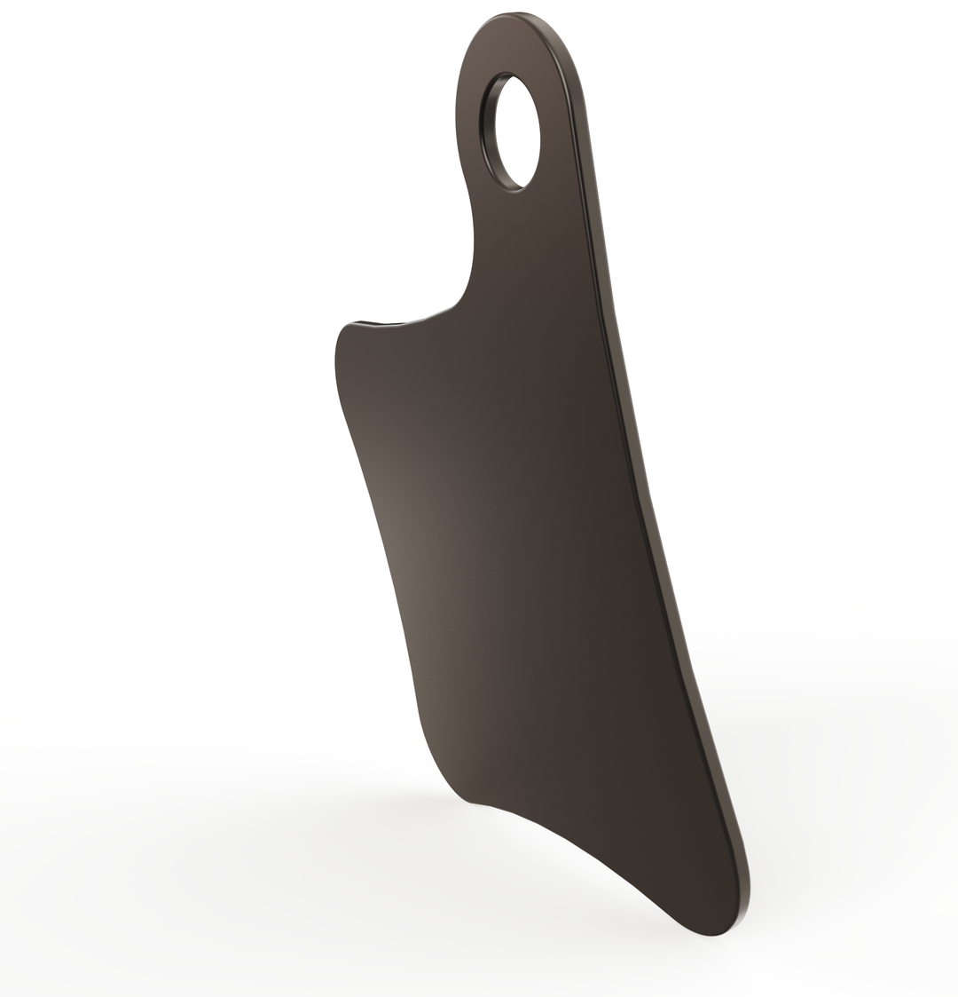 Motorcycle Inspection License Plate 11 gauge / powder coated