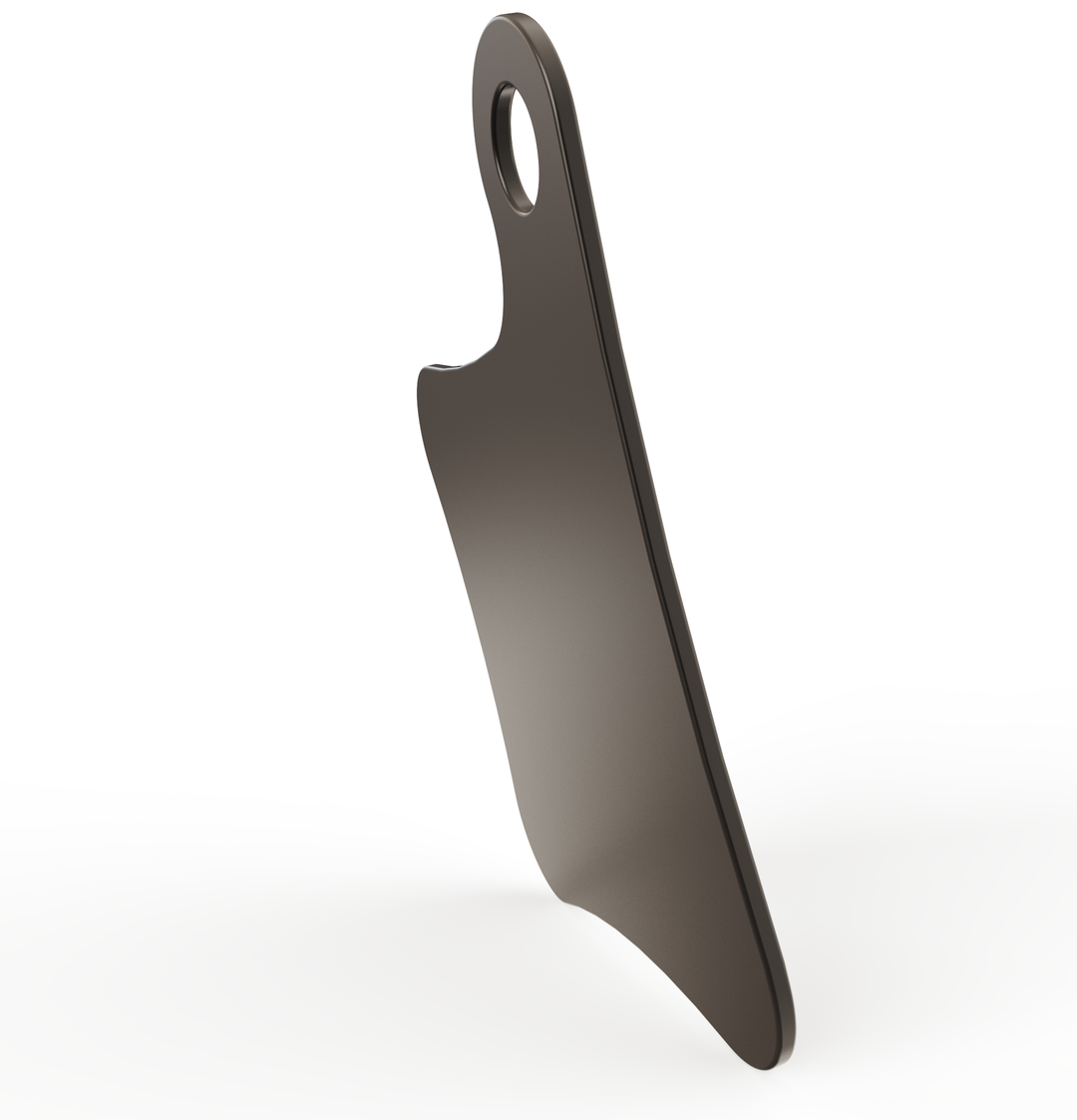 Motorcycle Inspection License Plate 11 gauge / powder coated