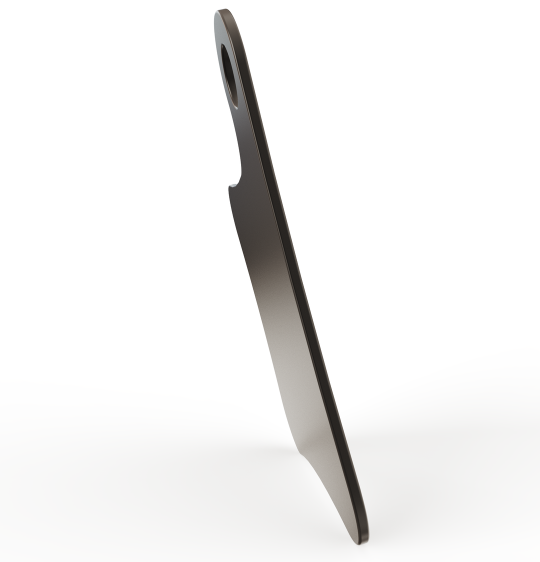 Motorcycle Inspection License Plate 11 gauge / powder coated