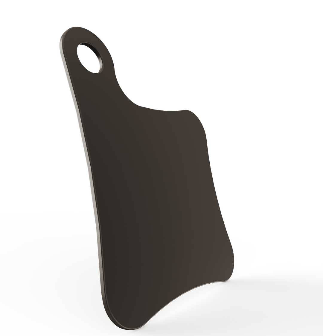 Motorcycle Inspection License Plate 11 gauge / powder coated