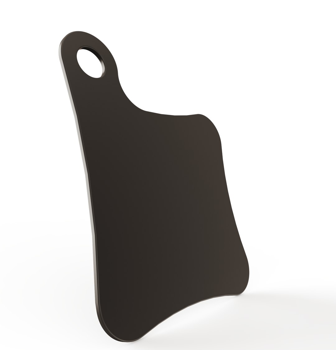 Motorcycle Inspection License Plate 11 gauge / powder coated